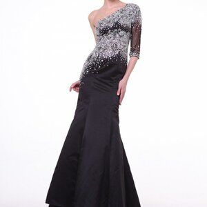 One Shoulder Mermaid Shape Prom Dress CD8789